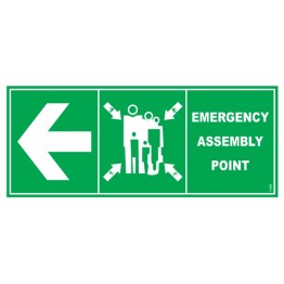 Assembly Point Sign Board