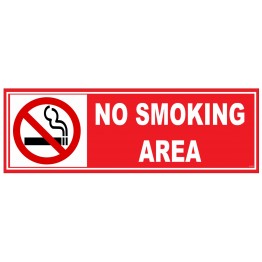 No Smoking Area Board