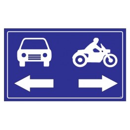 Road Safety Direction Sign Board